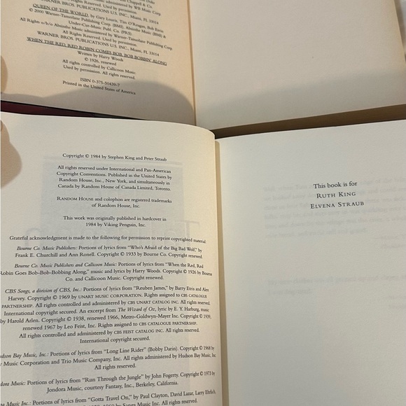 Vintage Black House & The Talisman Hardcovers w/ DJ Stephen King Peter Straub GC - Picture 6 of 7